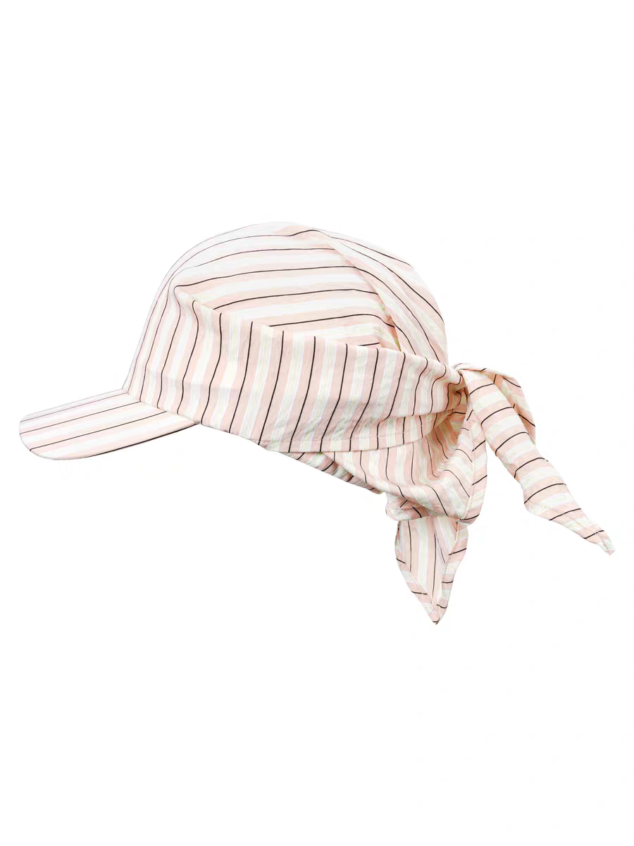 Retro 21 R21 Multi-functional color-blocking Silk Scarf Baseball cap