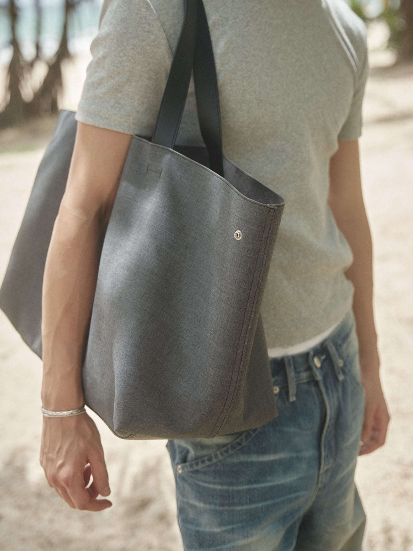 Retro21 R21 large-capacity Japanese imported wool bag handbag for both men and women