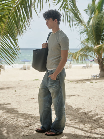 Retro21 R21 large-capacity Japanese imported wool bag handbag for both men and women