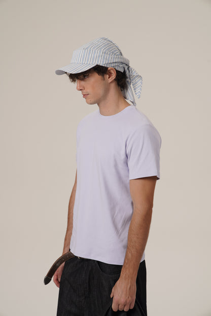 Retro 21 R21 Multi-functional color-blocking Silk Scarf Baseball cap