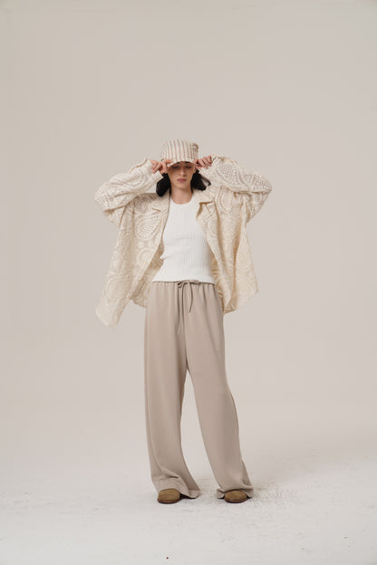 Retro 21 R21 Multi-functional color-blocking Silk Scarf Baseball cap