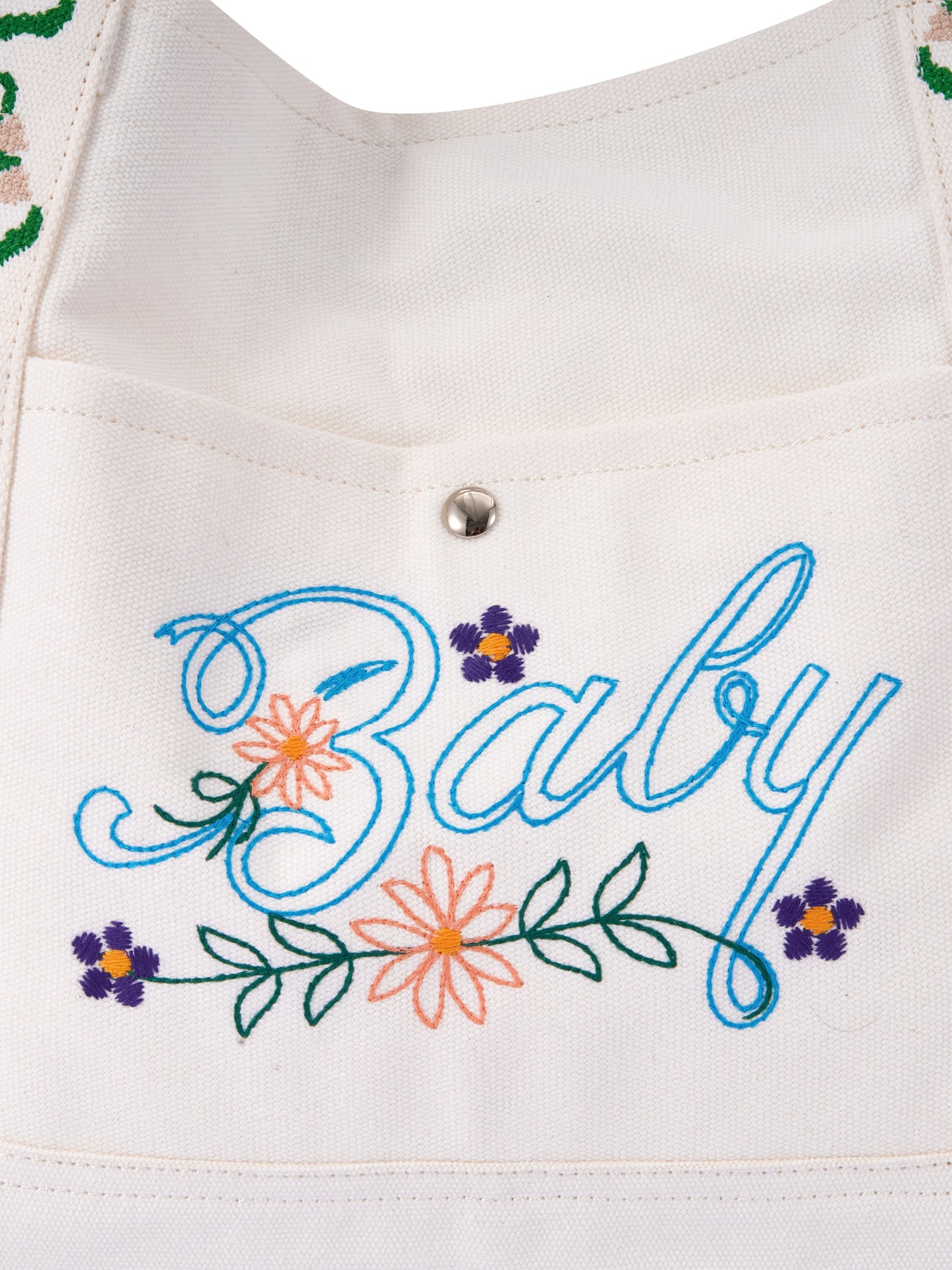 Retro21 R21 white canvas baby bag Casual commuting bag