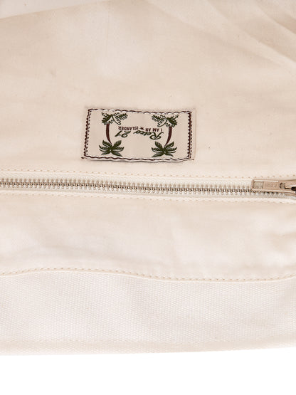 Retro21 R21 white canvas baby bag Casual commuting bag