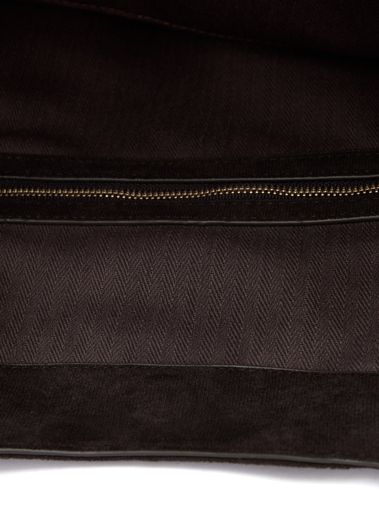 Retro21 R21 Dark brown three-dimensional pleated single-shoulder shell-shaped wandering bag, suede bag