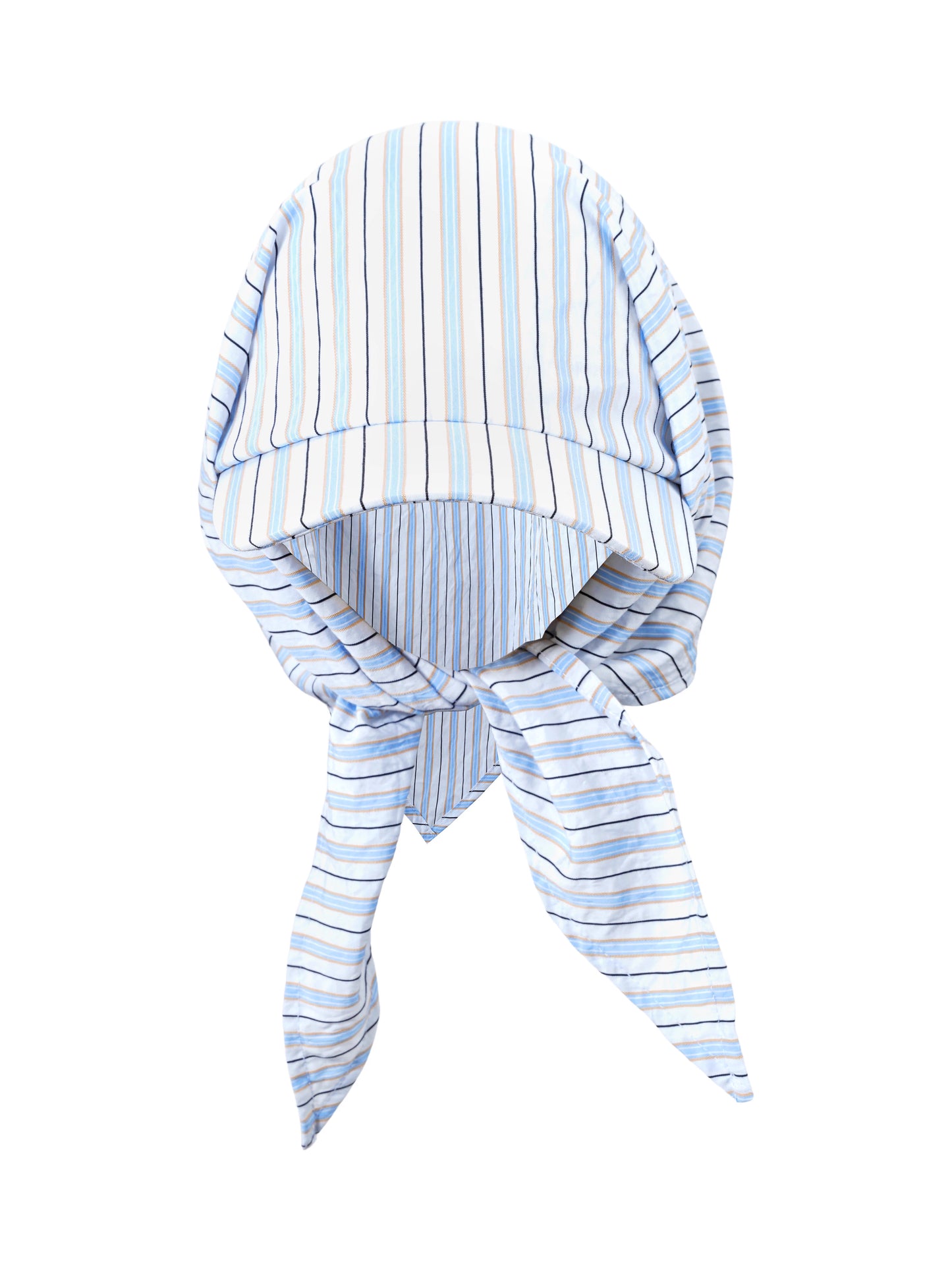 Retro 21 R21 Multi-functional color-blocking Silk Scarf Baseball cap