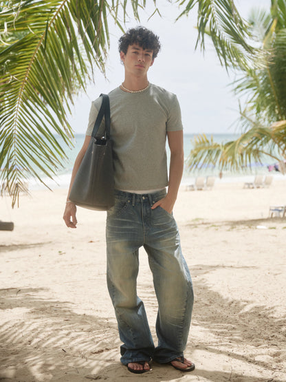 Retro21 R21 large-capacity Japanese imported wool bag handbag for both men and women