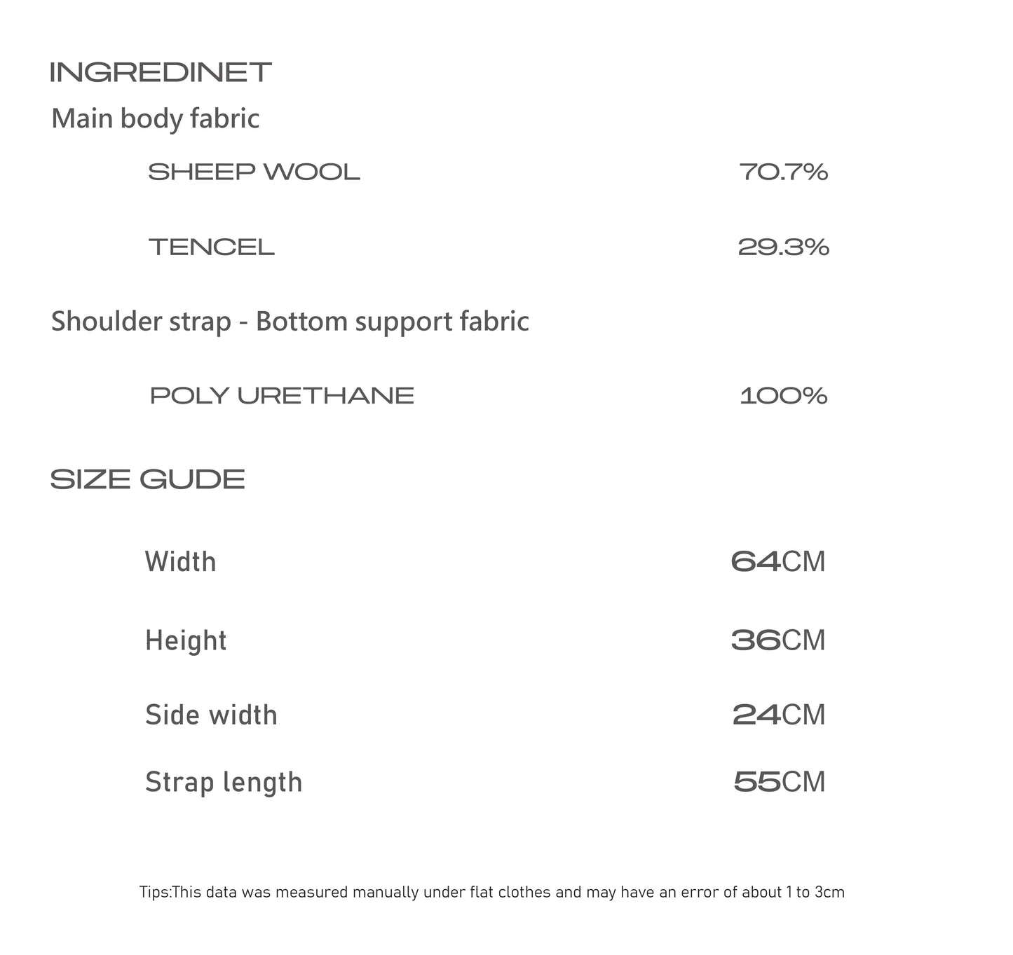 Retro21 R21 large-capacity Japanese imported wool bag handbag for both men and women